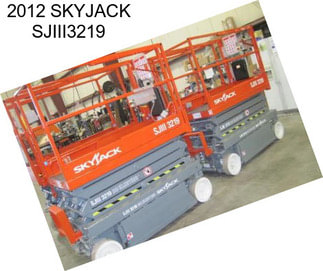 2012 SKYJACK SJIII3219