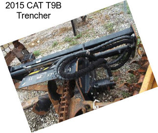 2015 CAT T9B Trencher