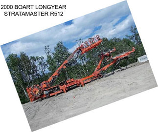 2000 BOART LONGYEAR STRATAMASTER R512