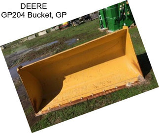 DEERE GP204 Bucket, GP