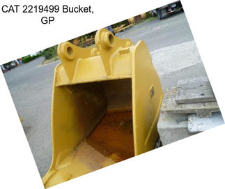 CAT 2219499 Bucket, GP