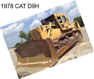 1978 CAT D9H