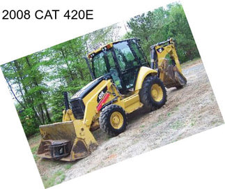 2008 CAT 420E