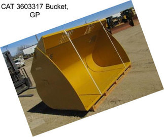 CAT 3603317 Bucket, GP