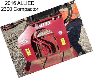 2016 ALLIED 2300 Compactor