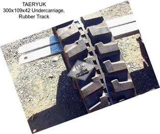 TAERYUK 300x109x42 Undercarriage, Rubber Track