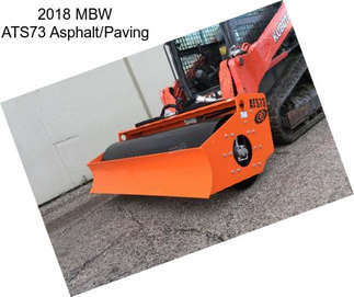2018 MBW ATS73 Asphalt/Paving