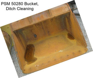 PSM 50280 Bucket, Ditch Cleaning