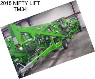 2018 NIFTY LIFT TM34