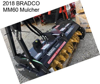 2018 BRADCO MM60 Mulcher