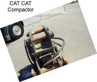 CAT CAT Compactor
