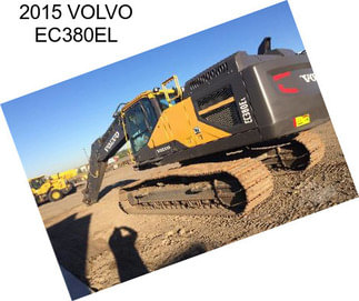 2015 VOLVO EC380EL