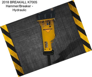 2018 BREAKALL K700S Hammer/Breaker - Hydraulic
