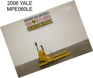 2006 YALE MPE060LE