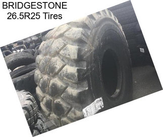 BRIDGESTONE 26.5R25 Tires