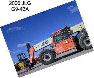 2006 JLG G9-43A
