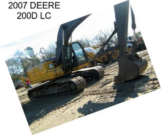 2007 DEERE 200D LC