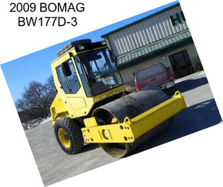 2009 BOMAG BW177D-3