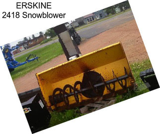 ERSKINE 2418 Snowblower