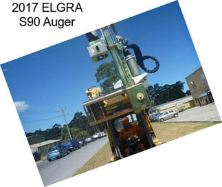 2017 ELGRA S90 Auger