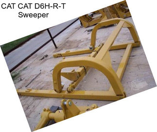 CAT CAT D6H-R-T Sweeper