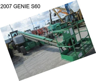 2007 GENIE S60