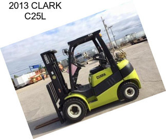 2013 CLARK C25L