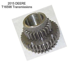 2015 DEERE T16598 Transmissions