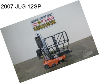 2007 JLG 12SP