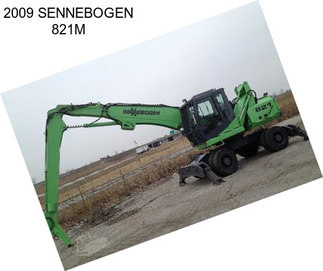 2009 SENNEBOGEN 821M