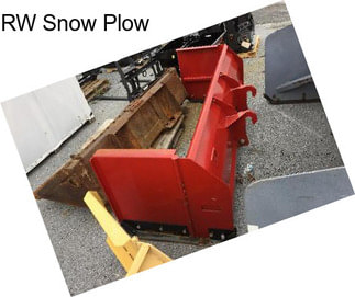 RW Snow Plow