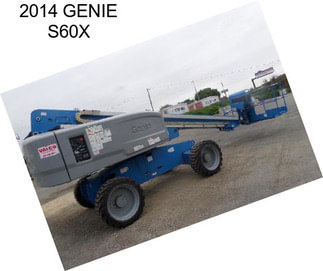 2014 GENIE S60X