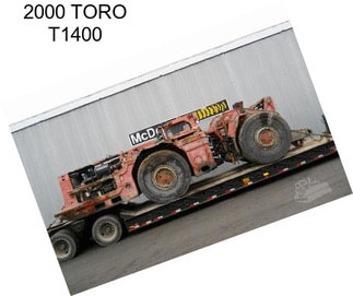 2000 TORO T1400