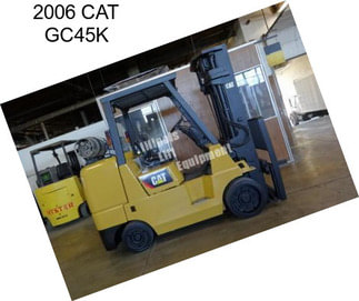 2006 CAT GC45K