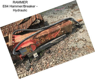 RAMMER E64 Hammer/Breaker - Hydraulic