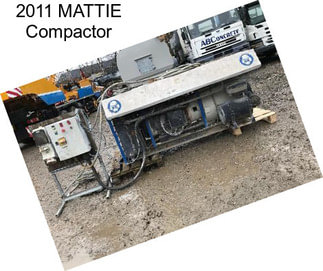 2011 MATTIE Compactor
