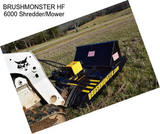 BRUSHMONSTER HF 6000 Shredder/Mower