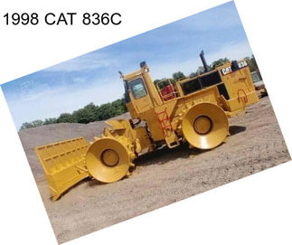 1998 CAT 836C