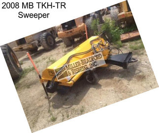 2008 MB TKH-TR Sweeper