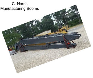 C. Norris Manufacturing Booms