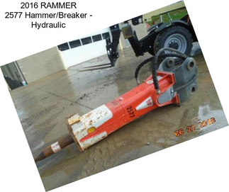 2016 RAMMER 2577 Hammer/Breaker - Hydraulic