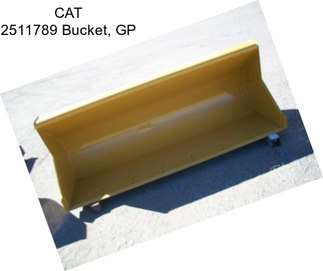 CAT 2511789 Bucket, GP