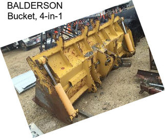 BALDERSON Bucket, 4-in-1