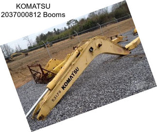 KOMATSU 2037000812 Booms