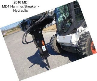 2016 MD MD4 Hammer/Breaker - Hydraulic