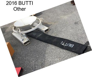 2016 BUTTI Other