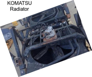 KOMATSU Radiator