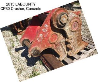 2015 LABOUNTY CP80 Crusher, Concrete