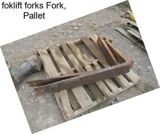 Foklift forks Fork, Pallet
