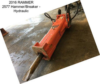 2016 RAMMER 2577 Hammer/Breaker - Hydraulic